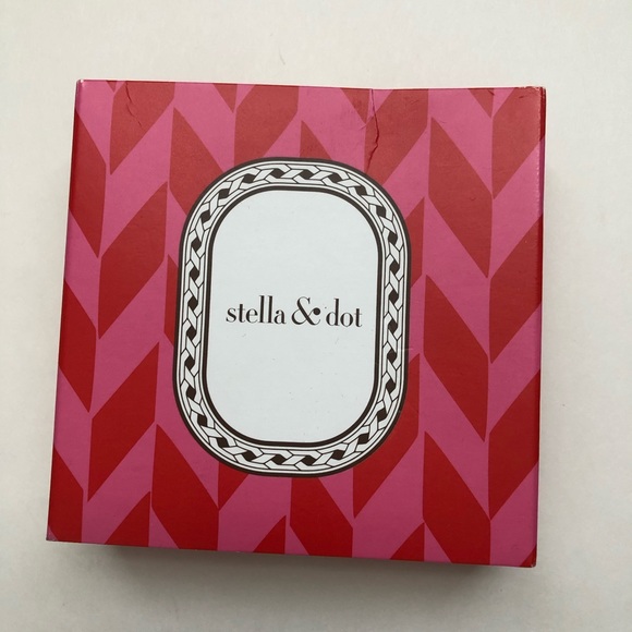 NIB Stella & Dot Eye Candy Necklace in pink - Picture 5 of 6
